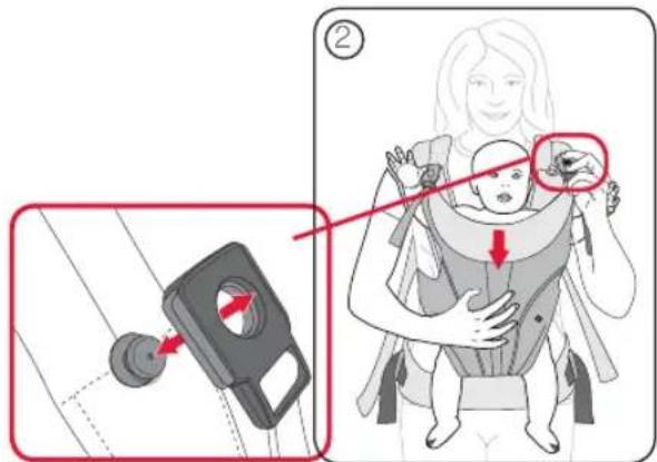Britax-Römer Baby Carrier - Biztosítsa a gyermeket - Arccal kifelé - 3