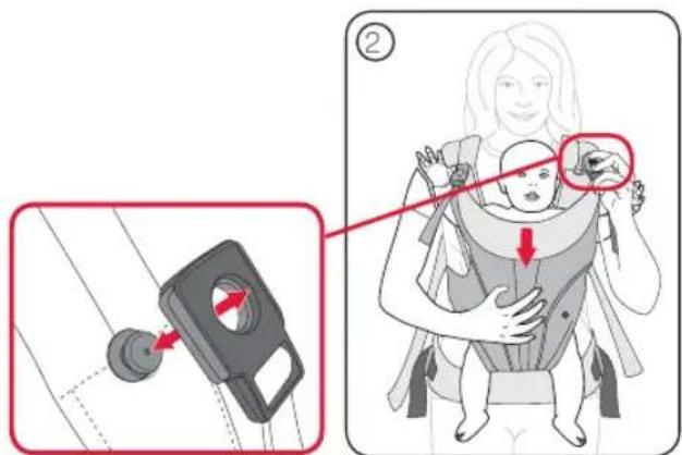 Britax-Römer Baby Carrier - Securing Your Baby - Outward Facing - 3