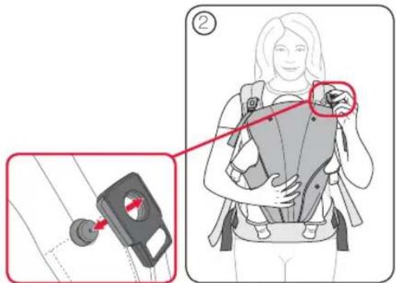 Britax-Römer Baby Carrier - Asegure a su bebé - La cara hacia dentro - 2