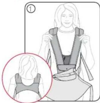 Britax-Römer Baby Carrier - Namestitev kengurujčka - 1