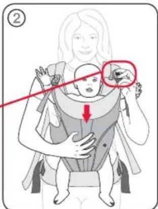 Britax-Römer Baby Carrier - Pętle na nogi - 4