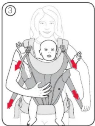 Britax-Römer Baby Carrier - Placera barnet utåt på ett säkert sätt - 1