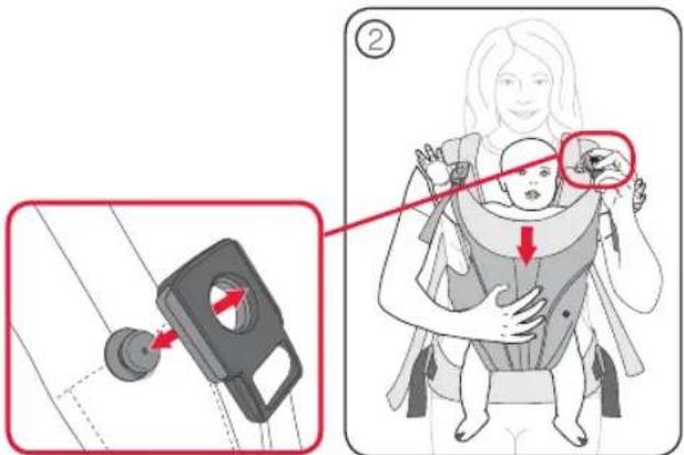 Britax-Römer Baby Carrier - Sichern Ihres Babys - Gesicht nach außen - 2