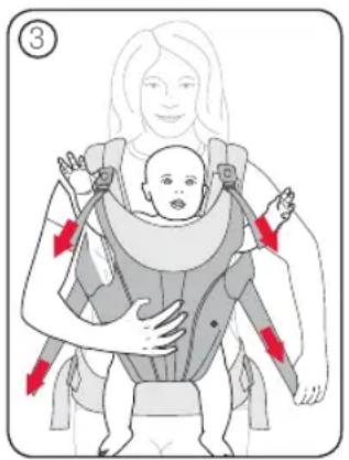 Britax-Römer Baby Carrier - Asegure a su bebé - La cara hacia fuera - 1