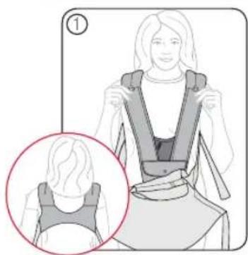 Britax-Römer Baby Carrier - Vauvankantorepun kiinnittäminen - 1