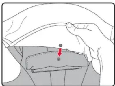 Britax-Römer Baby Carrier - Lábpántok - 5