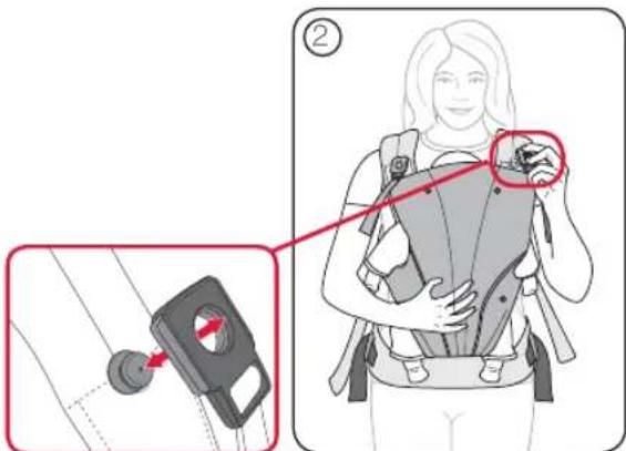 Britax-Römer Baby Carrier - Bebeğinizin em niyete alınması - Yüz içeri doğru - 2