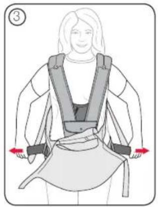 Britax-Römer Baby Carrier - Vauvankantorepun kiinnittäminen - 1