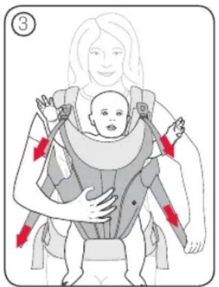 Britax-Römer Baby Carrier - Sådan sikrer du din baby – ansigtet udad - 1