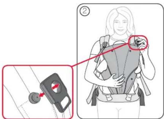 Britax-Römer Baby Carrier - Fixadores e fechos de correr - 1