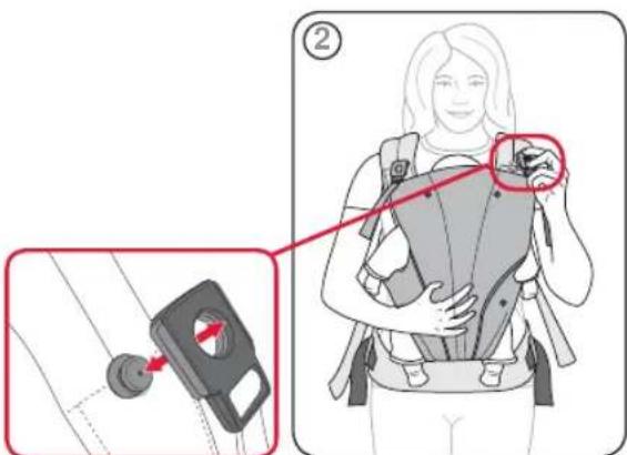 Britax-Römer Baby Carrier - Zabezpieczenie dziecka – twarzą do wewnątrz - 2
