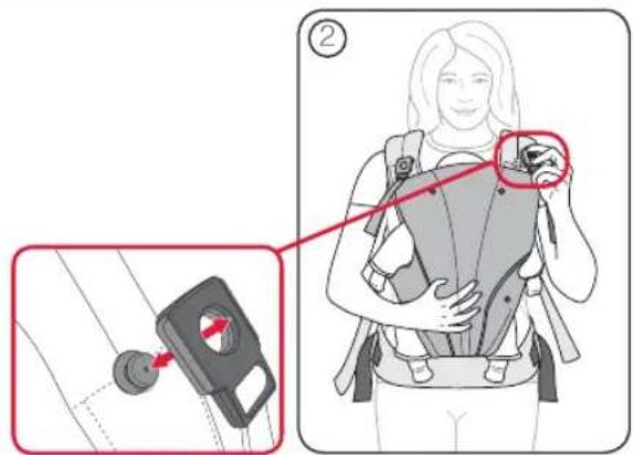 Britax-Römer Baby Carrier - Biztosítsa a gyermeket - Arccal befelé - 2