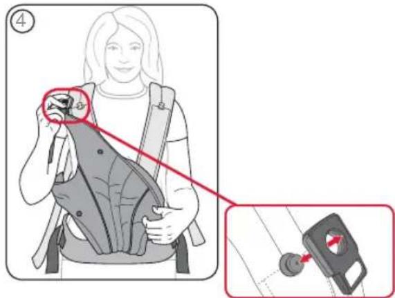 Britax-Römer Marsupiu - Colocação do porta-bebé - 2