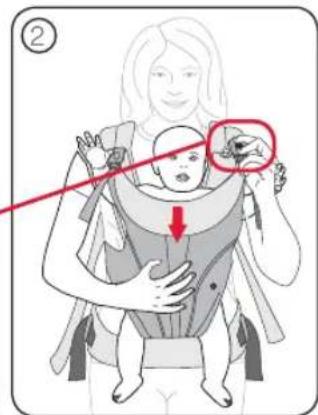 Britax-Römer Marsupiu - Sécurisez votre bébé - Visage vers l'extérieur - 3