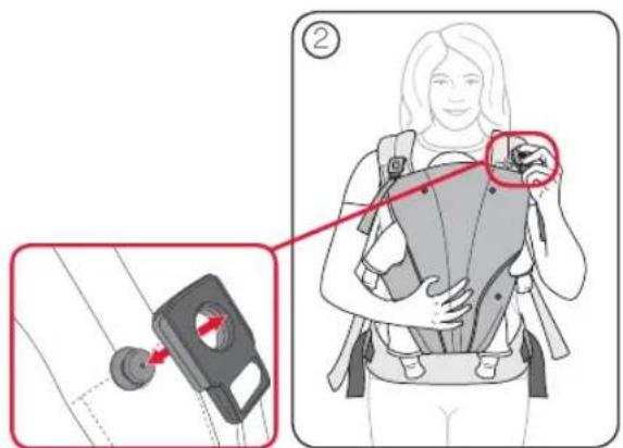 Britax-Römer Marsupiu - Securing Your Baby - Inward Facing - 2