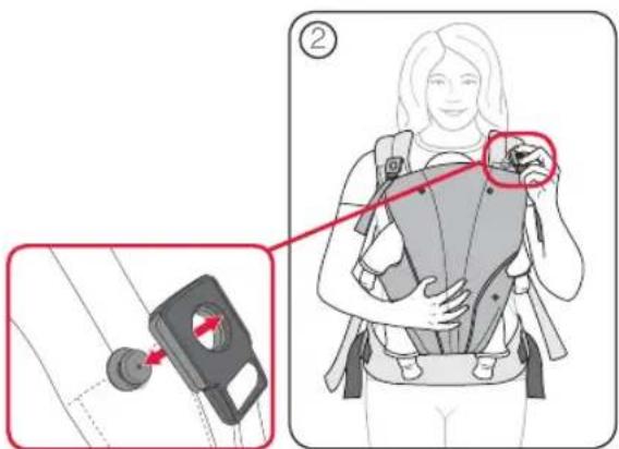 Britax-Römer Marsupiu - Sécurisé vous bébé - Visage vers l'intérieur - 2