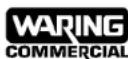 Waring Commercial MX1000XTP - GARANTIE LIMITÉE DE TROIS ANS (MOTEUR) GARANTIE LIMITÉE DE DEUX ANS - 1