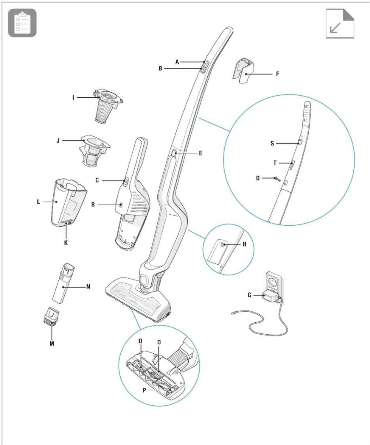 ELECTROLUX EERC70EB - Cordless vacuum cleaner - 2