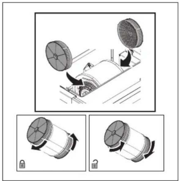 ELECTROLUX LFP316X - Charcoal filter - 1