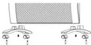 ALPATEC PRMD 2000 - Pour une utilisation sur pieds : - 1