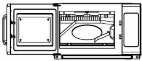 Waring Commercial WMO120 - Pour retirer l'écran de protection : - 2