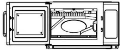 Waring Commercial WMO120 - To remove splatter guard: - 2