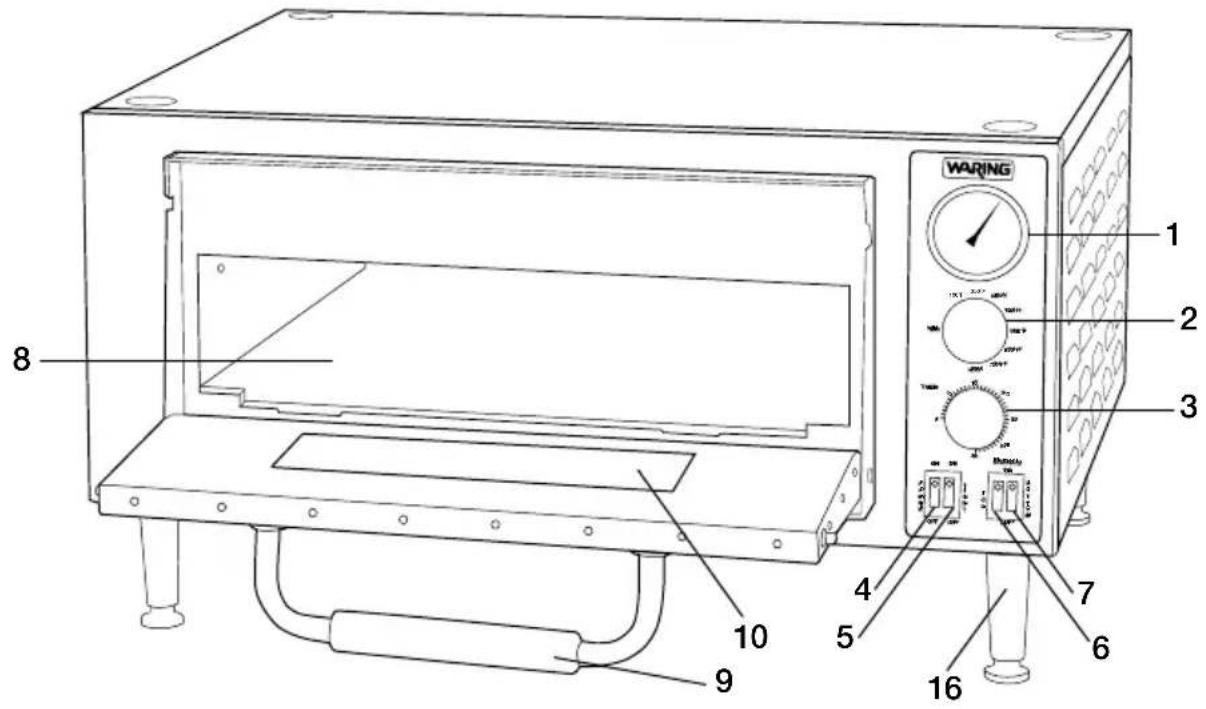 Waring Commercial WPO500 - PIÉCES ET ACCESSOIRES - 1