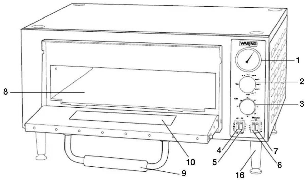Waring Commercial WPO500 - PIEZAS Y ACCESORIOS - 1