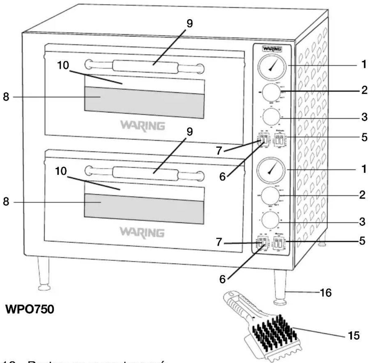 Waring Commercial WPO700 - PIÈCES ET ACCESSOIRES - 2