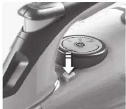 AEG 4Safety Precision DB6150 - Posez toujours le fer sur son talon. - 1