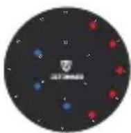 Detomaso Spacy Timeline Modell 3 - Einstellung des Datum - 1