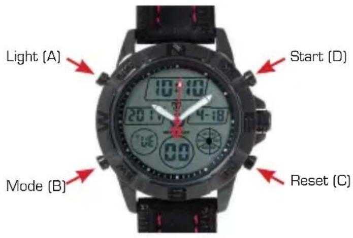 Detomaso Spacy Timeline Modell 3 - Digital/Analogue combination (DT1009) - 1