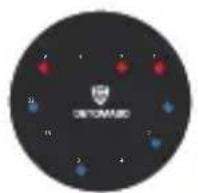 Detomaso Spacy Timeline Modell 3 - Time display Date display - 1