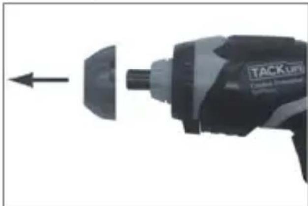 Tacklife SDP51DC - Use the machine with Angle Adaptor - 1