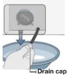 SAMSUNG WF42H5200AW - CLEANING THE DEBRIS FILTER - 2