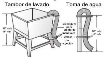 SAMSUNG WF42H5200AW - Instalacion de la lavadora - 2