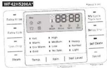 SAMSUNG WF42H5200AW - SELF CLEAN+ (AUTONETTOyAGE+) - 1