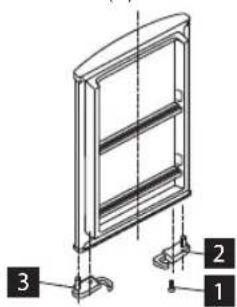 ELECTROLUX EJF3350AOW - Cambio del sentido de aperture de la puerta - 10