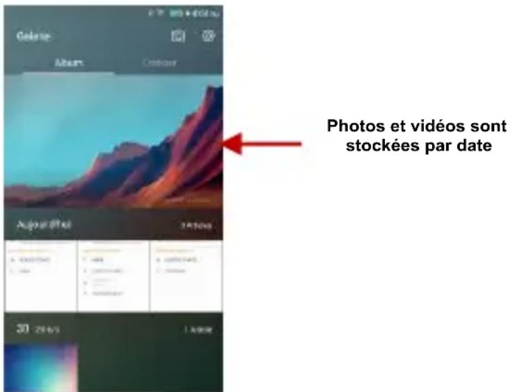 BLU Vivo 5R - Visualisation des photos et vidés - 1