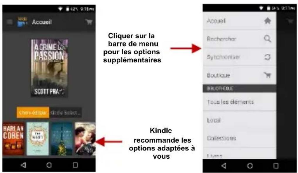 BLU Vivo 5R - Amazon Kindle - 3