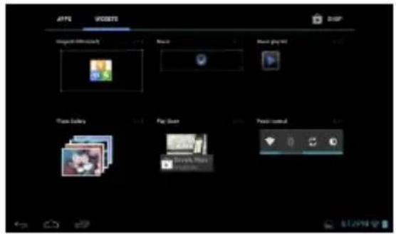 HAIER Pad 712 - Afficher toutes les applications et widgets - 2