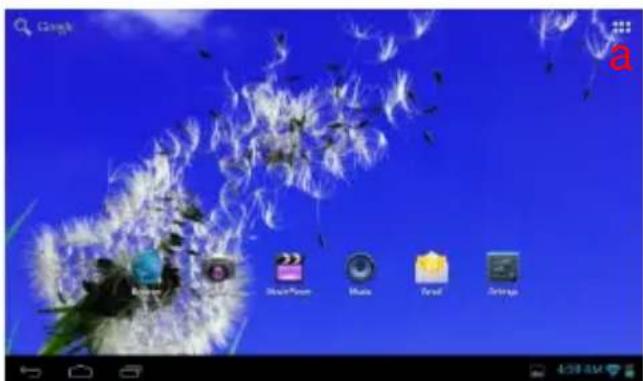 HAIER Pad 712 - Page d'accueil - 1