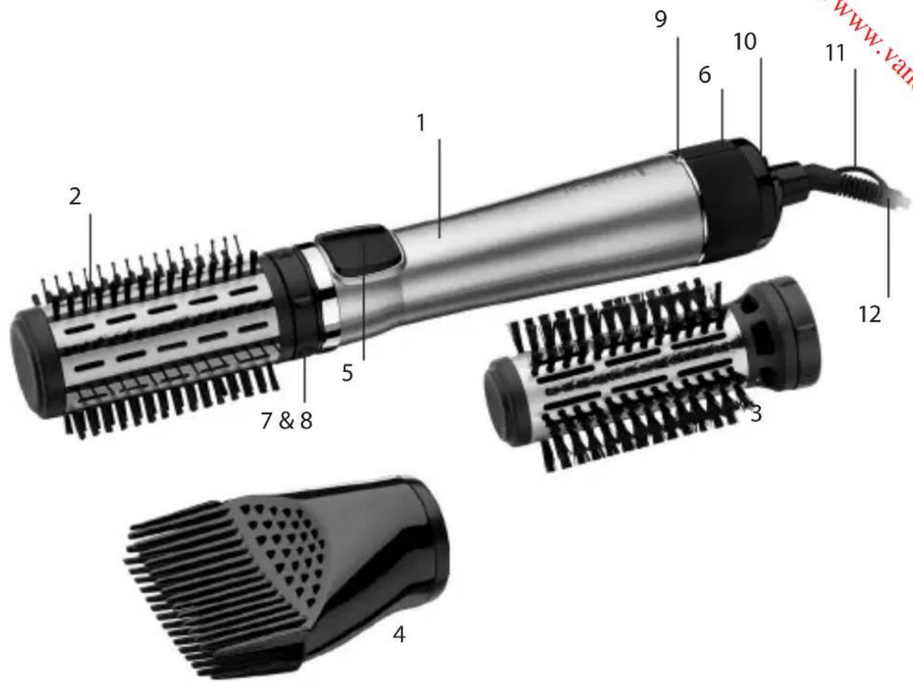 REMINGTON Keratin Protect AS8810 - IMPORTANT SAFEGUARDS - 2