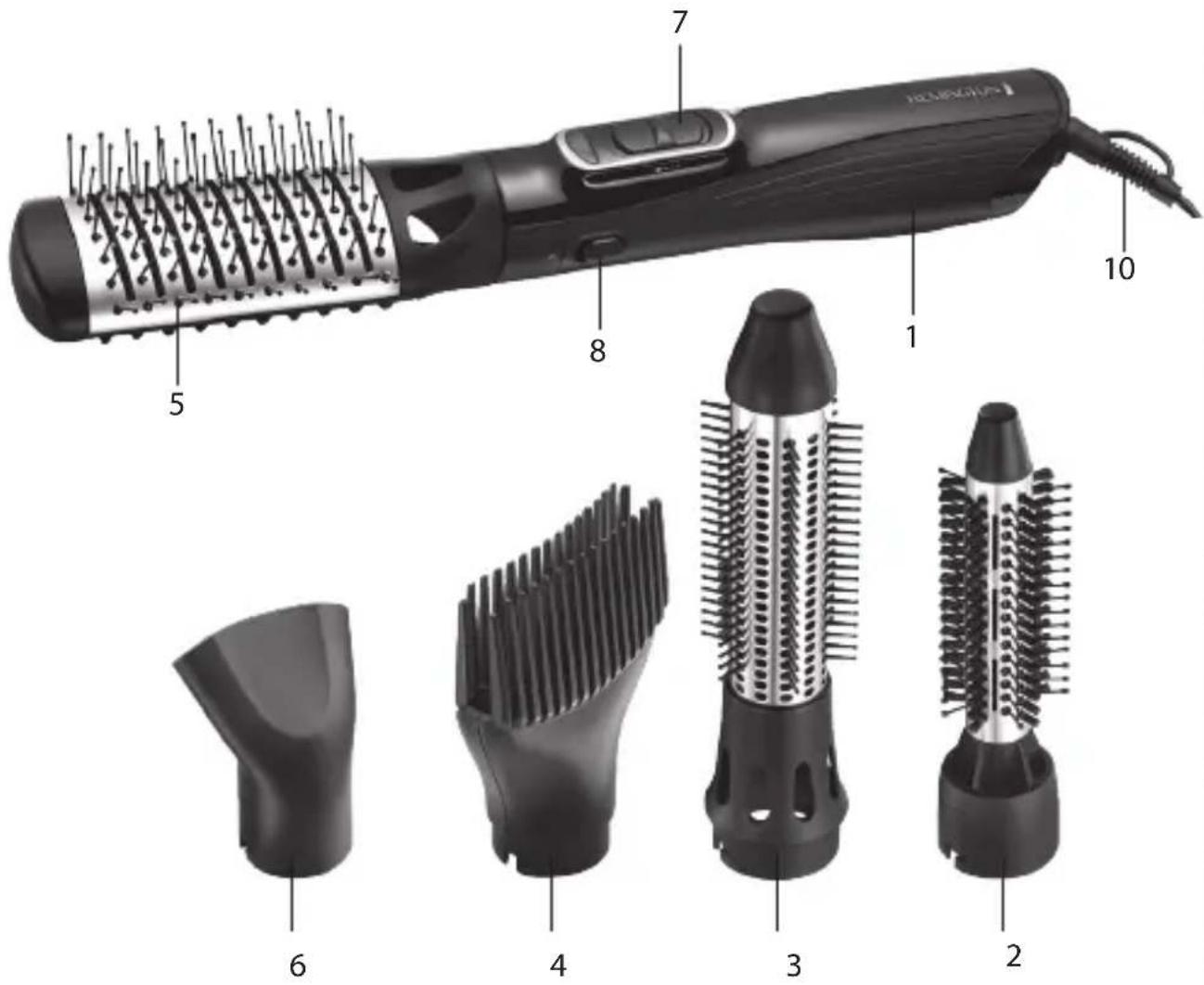 REMINGTON Amaze Airstyler AS1220 - IMPORTANT SAFEGUARDS - 2
