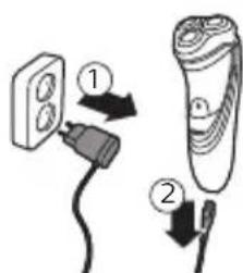 PHILIPS S3130 - Ladda med adaptern - 1