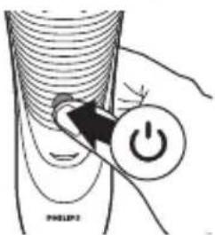 PHILIPS S3130 - Trimming with click-on stubble cap (S3520, S3510 only) - 2
