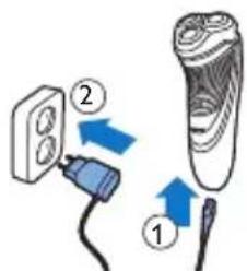 PHILIPS S3120 - Adaptörle şarj etme - 1