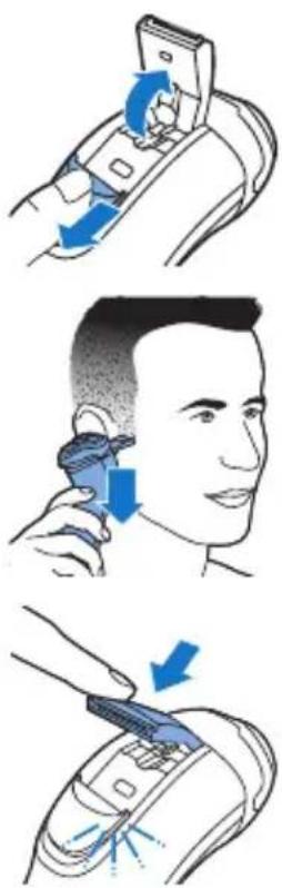PHILIPS S3120 - Regolazione di basette e baffi (solo S3520, S3510) - 1