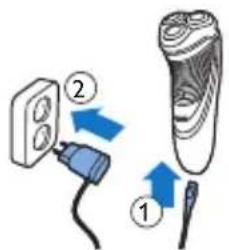 PHILIPS S3120 - Carga con el adaptador - 1