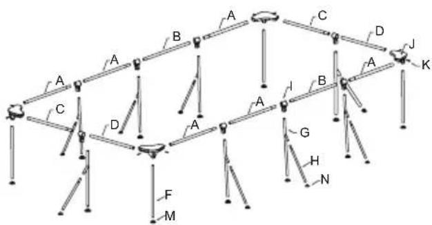 BESTWAY Steel Pro 56403 - ESTRUCTURA - 3